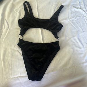 Kendall & Kylie Velvet One Piece Suit